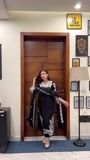 Black Kurta Set for Women
