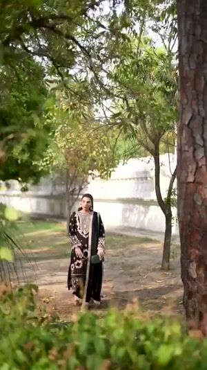 Black Kurta Set for Women