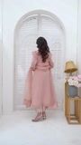 Peach pink Kurta Set for Women