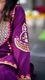 Purple Gharara for Girl