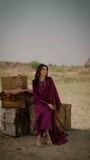 Purple Kurta Set for Women