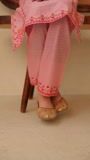 Baby pink Kurta Set for Girl