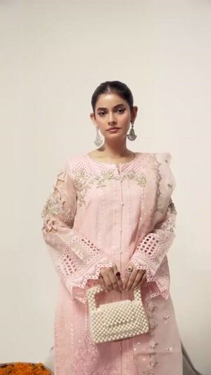 Pink Kurta Set for Women
