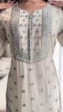 Cream Kurta Set for Women