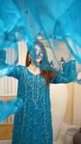 Teal Kurta Set for Women