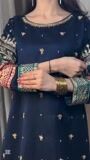 Navy blue Kurta Set for Women