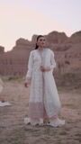 Off-white Kurta Set for Women