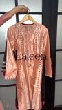 Peach pink Kurta Set for Women