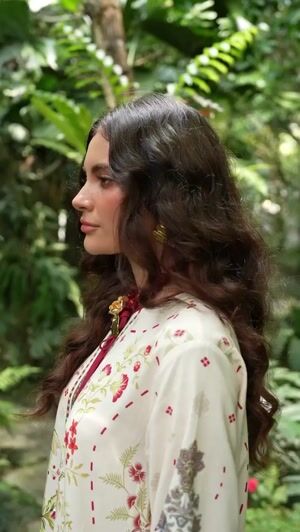 White Kurta Set for Women