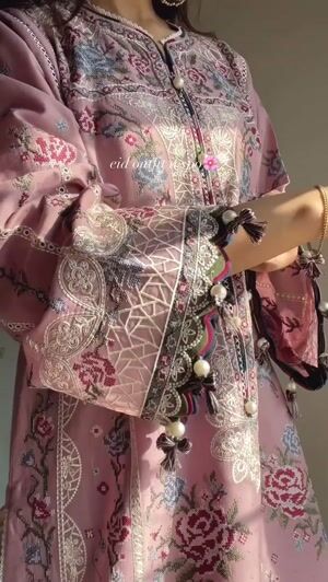 Tea rose pink Unstitched for Women