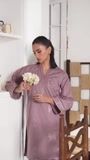Mauve pink Kurta Set for Women