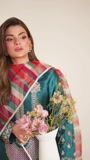 Teal Kurta Set for Women