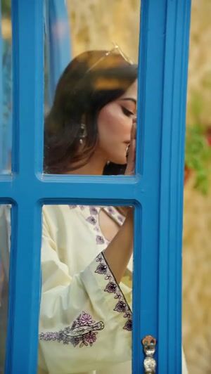 Cream Kurta Set for Women