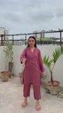 Coral orange Co ord Sets for Women