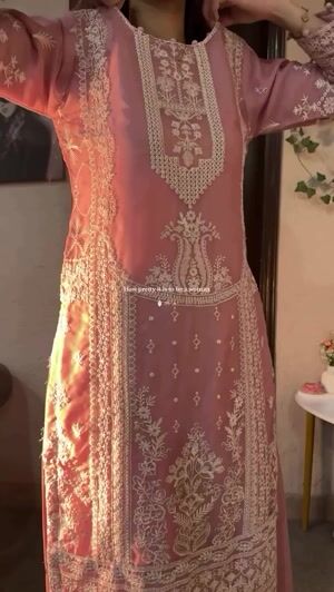 Pink Kurta Set for Women