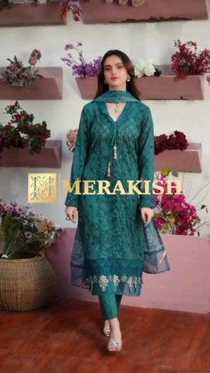 Sea green Unstitched for Women