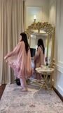 Tea rose pink Kurta Set for Women