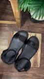 Black Sandals for Men