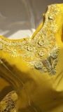Mustard Kurta Set for Women