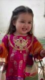 Hot pink Gharara for Girl