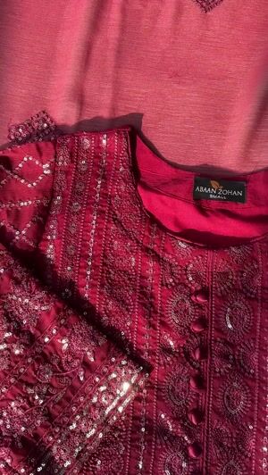 Maroon Pishwas for Women