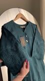 Dark cyan Kurta Set for Women