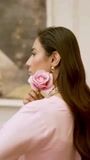 Baby pink Kurta Set for Women
