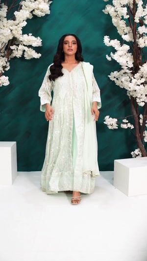 Mint green Maxi for Women