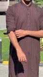 Chocolate brown Shalwar Kameez for Men
