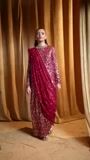 Red Kurta Set for Women