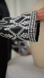 Black Kurta Set for Women
