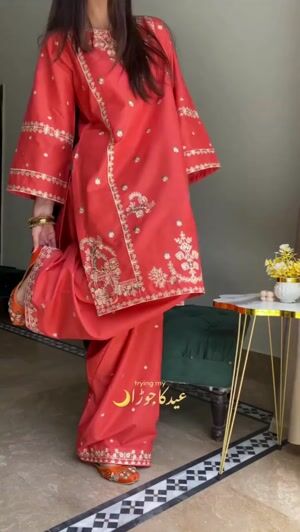 Taffy pink Kurta Set for Women