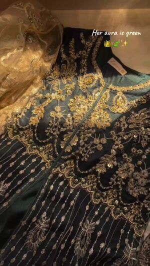 Teal Pishwas for Women