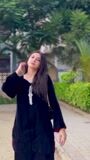 Black Kurta Set for Women