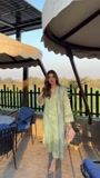Pistachio green Kurta Set for Women