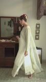 White Kurta Set for Women