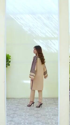 Apricot orange Kurta Set for Women
