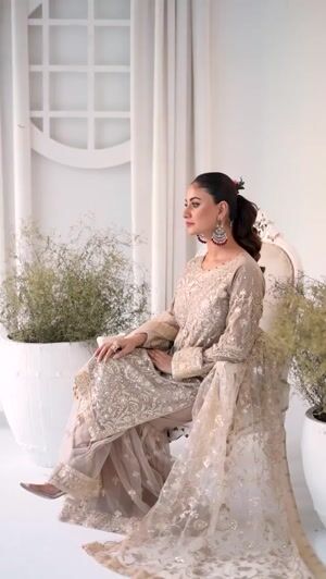 Gold Gharara for Women