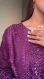 Purple Kurta Set for Women