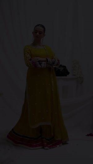 Mustard Sharara for Women