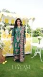 Bottle green Unstitched for Women