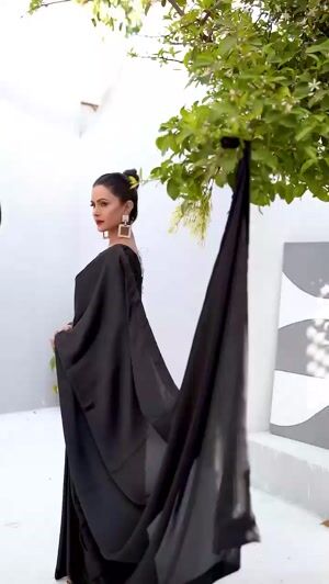Black Saree for Women