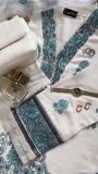 Off-white Kurta Set for Women