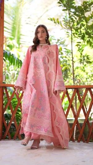 Bubblegum pink Unstitched for Women