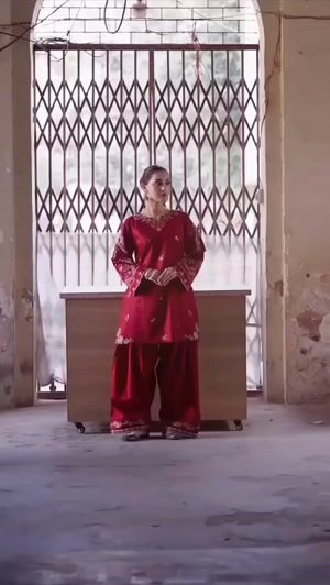 Maroon Kurta Set for Women