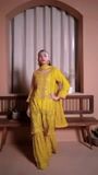 Yellow Gharara for Women