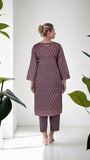 Mauve Kurta Set for Women