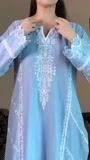 Sky blue Kurta Set for Women