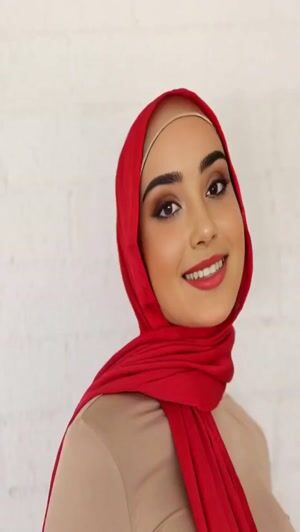 Red Hijab for Women