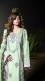 Pistachio green Unstitched for Women